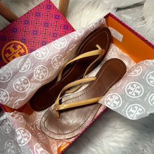 Tory Burch Designer Sandals Thongs /Used